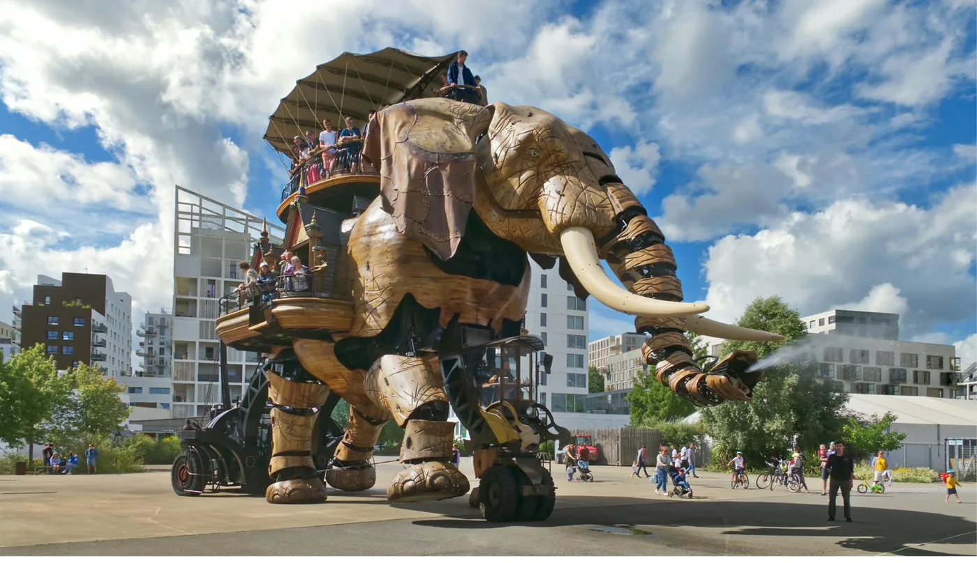 La scène créative nantaise et le Grand Éléphant des Machines de l'île